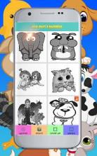 Draw Animals in Pixel art coloring by Number截图3