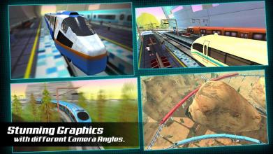 Racing in Train - Euro Games截图5