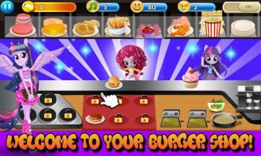 Equestria Girl Burger Fast截图2