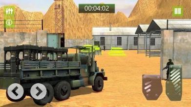 Military Truck Simulator Game 3D: Cargo Transport截图3