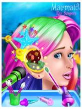 Ear Surgery Simulator Clinic - Mermaid Ear Doctor截图3