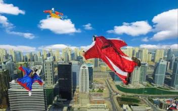 Sky Diving Simulator - Wing Suit Flying Air Stunts截图4