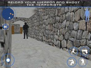 Blazing Sniper Commando : Navy Terrorist Attack 3d截图2