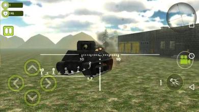 Grand Tank Shooter Games - War Strike Machines截图2