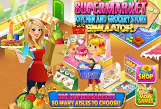 Supermarket Kitchen & Grocery Cooking Games截图2