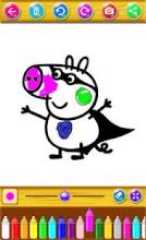 coloring book : Peepa Pig截图2