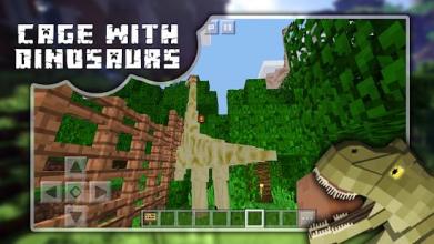 Jurassic World New Adventure Mini-game. Map MCPE截图5