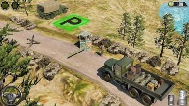 OffRoad US Army Transporter Cargo Truck Driver截图3