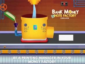 ATM Cash & Bank Money Note Factory Simulator截图5