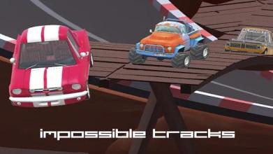 3D Cars Dirt Track Racing Real Desert Race截图3