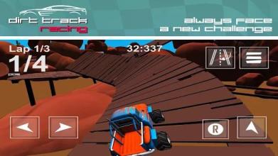 3D Cars Dirt Track Racing Real Desert Race截图2