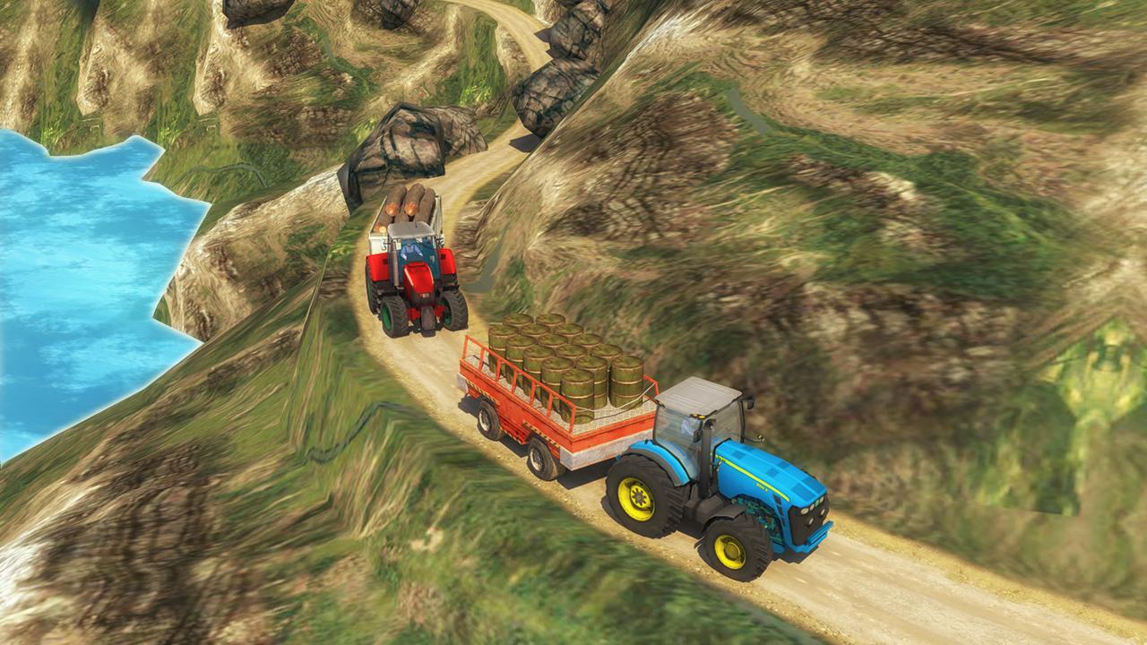 Cargo Tractor Simulator: Hill Climb Transport截图2