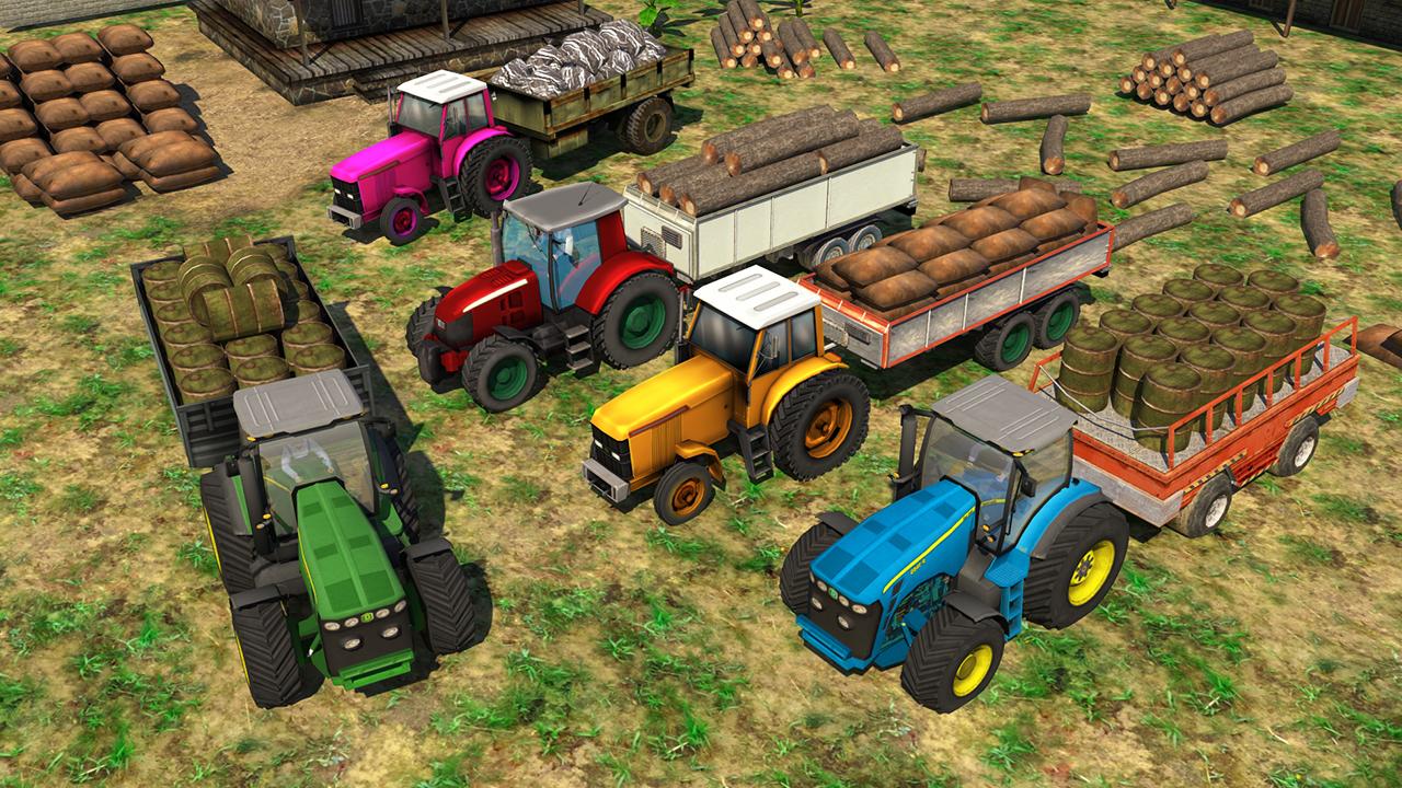 Cargo Tractor Simulator: Hill Climb Transport截图4