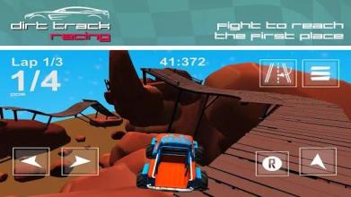 3D Cars Dirt Track Racing Real Desert Race截图1