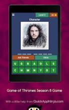 Game of Thrones Season 8 Game. Characters. Quiz.截图5