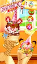 Unicorn Ice Cream Chef: Mermaid Cream Cone Game截图1