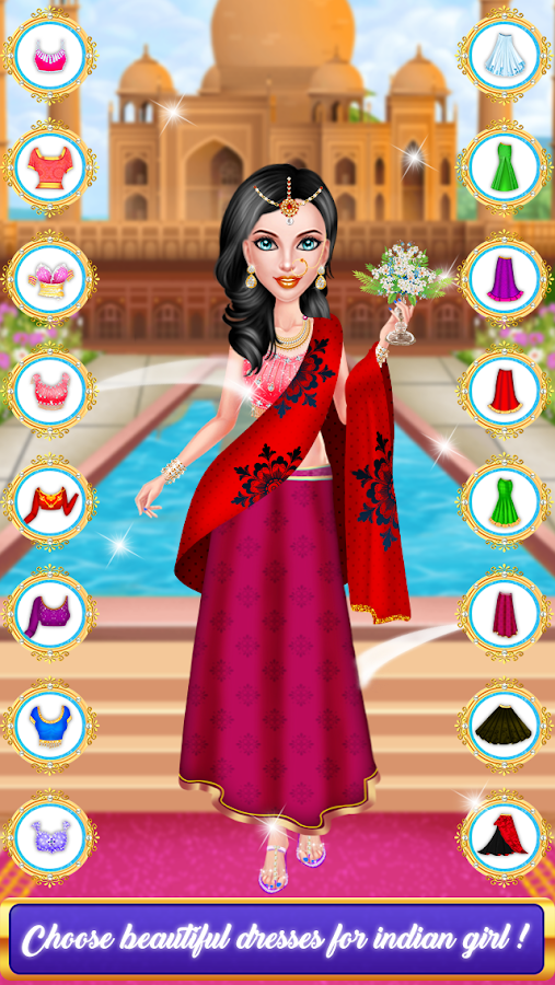 Indian Princess Stylist Dressup截图5