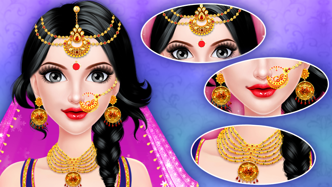 Indian Princess Stylist Dressup截图4