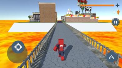 Spider Hero Lava Craft截图1