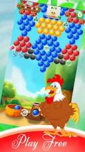 Chicken Pop - Farm Bubble Shooter Puzzle Game截图3