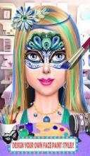 Face Painting Party Makeup Salon & Makeover Games截图5