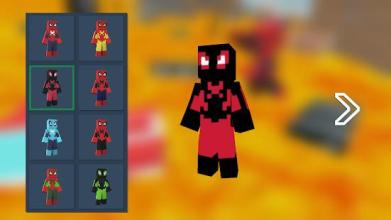 Spider Hero Lava Craft截图4