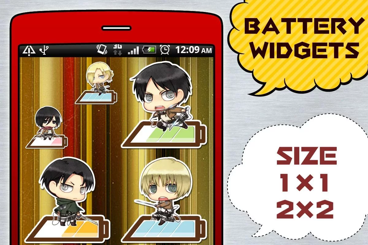 Attack on Titan Battery截图2