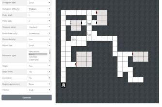 D&D Random Map Generator截图1