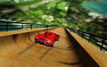 Ultimate Mega Ramp Racing Car Stunts chase截图3