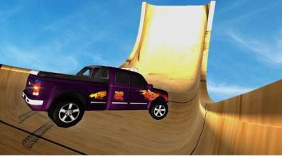 Extreme Driving Mega Ramp Stunts Game Pro截图3