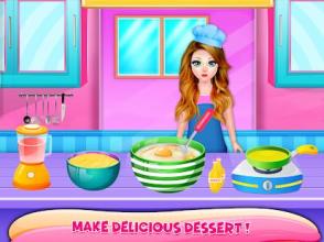 Cake Maker Sweet Food Chef Dessert Cooking Game截图5