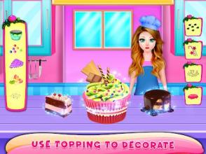 Cake Maker Sweet Food Chef Dessert Cooking Game截图3