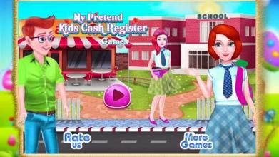 My Pretend Kids Cash Register Games截图5