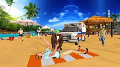 Lifeguard Beach Rescue Duty: Emergency Rescue Team截图3