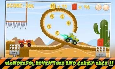 Blaze Racing Monster : Hill Machines截图1