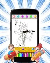 Rick and Morty: Coloring Pages截图2