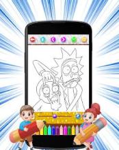 Rick and Morty: Coloring Pages截图3