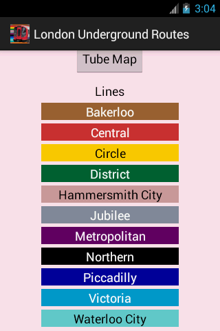 London Train Route Planner截图7