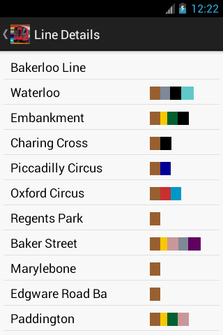 London Train Route Planner截图4