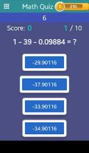 Math Quiz Game 3截图1