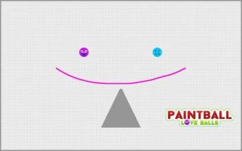 Lovely Ball : Draw Luv Paintball Dots Brain Game截图2