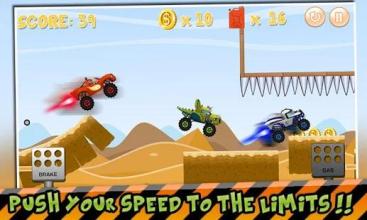 Blaze Racing Monster : Hill Machines截图2