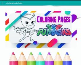 PJ Heroes Masks Coloring Book for Kids截图2