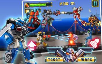 Super Tobot Shooter Jetpack截图5