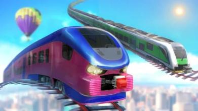 Sky Train Simulation Railroad Game截图1