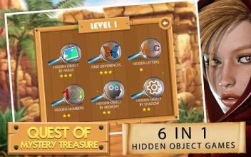 Quest of Mystery Treasure : Hidden Objects Game截图3