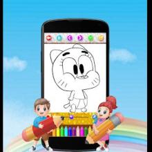 Gumballl : Coloring book截图3