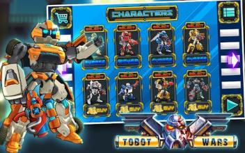 Super Tobot Shooter Jetpack截图2