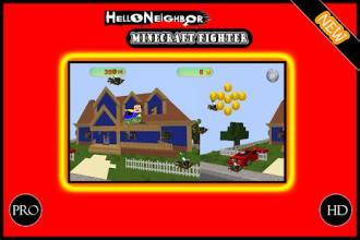 Flappy Hello Minecraft Neighbor Fighter截图1