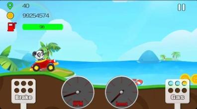 Baby Panda Hill Racing截图3